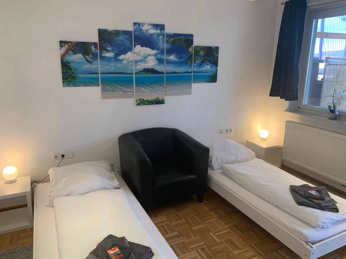 Aschaffapartment 4 Schlafzimmer Bis 10 Personen Bei Aschaffenburg Mainaschaff Exteriör bild